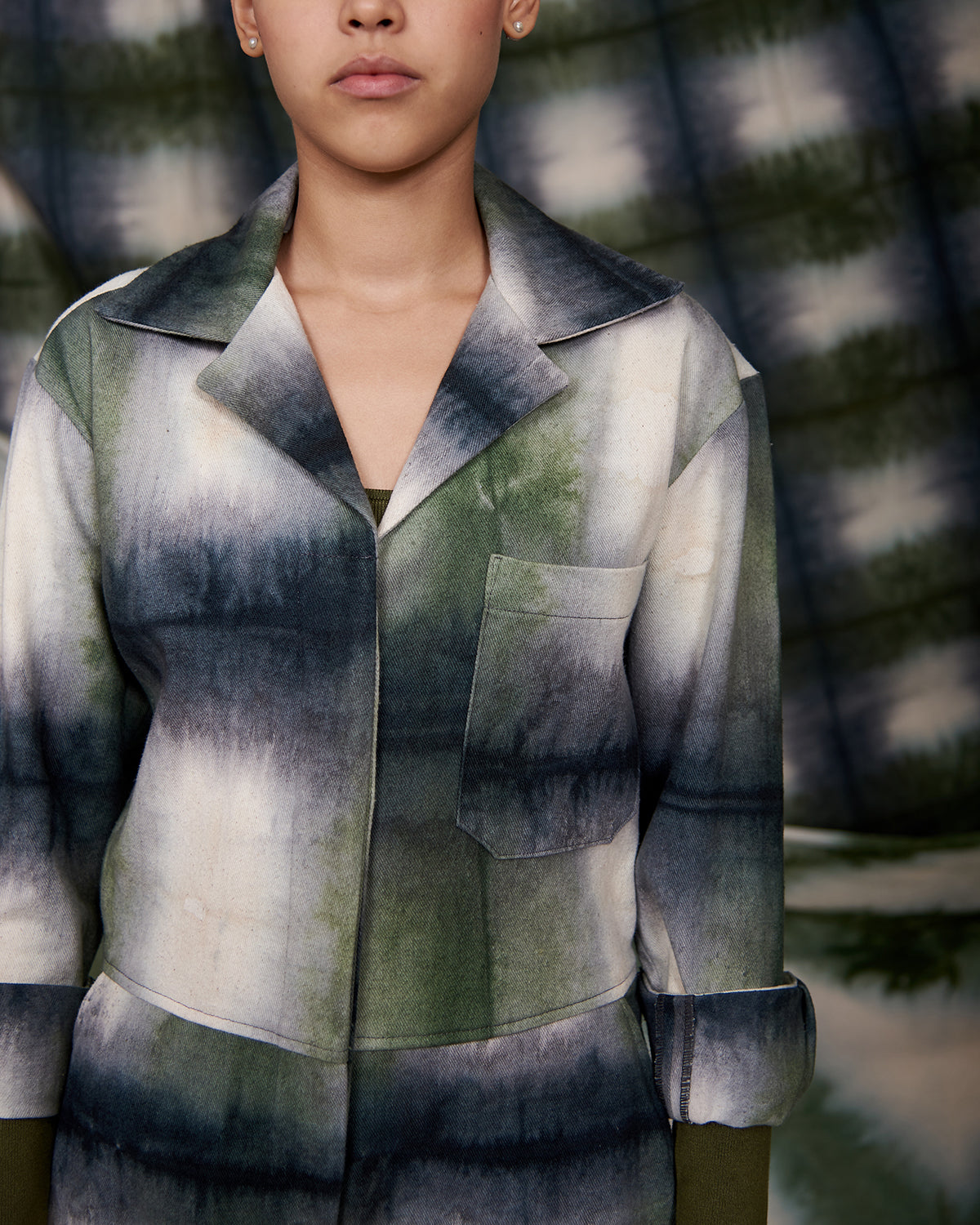 Moss Tartan Worksuit