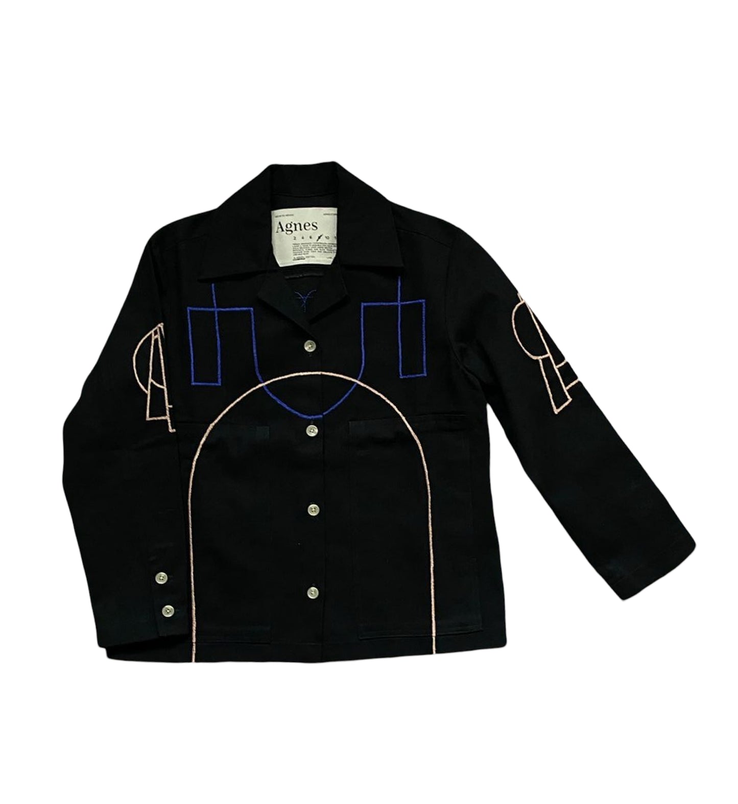 Black Blue Eagle Jacket