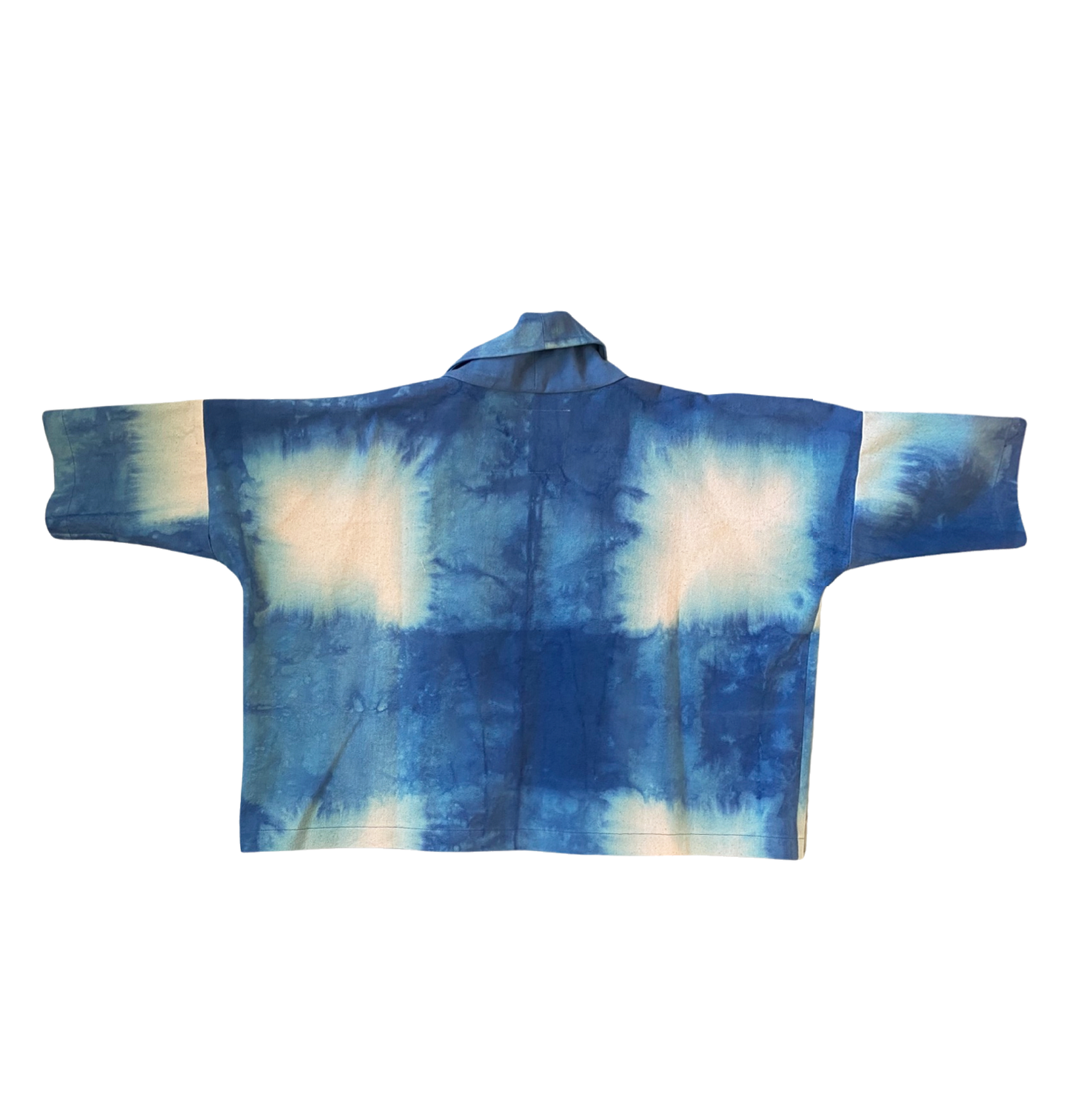 Haori Short Añil Orgánico