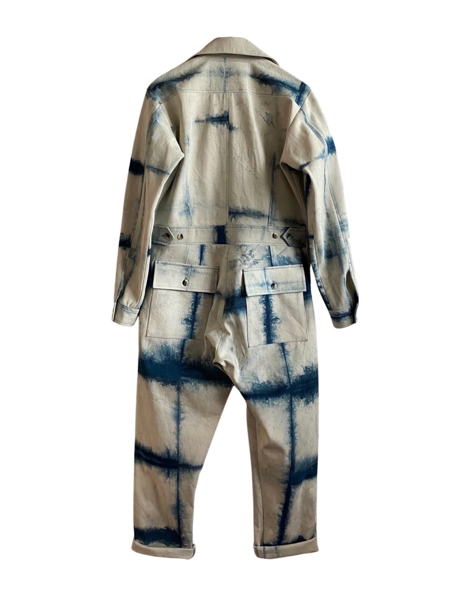 Organic Indigo Worksuit