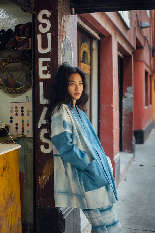 Haori L Añil