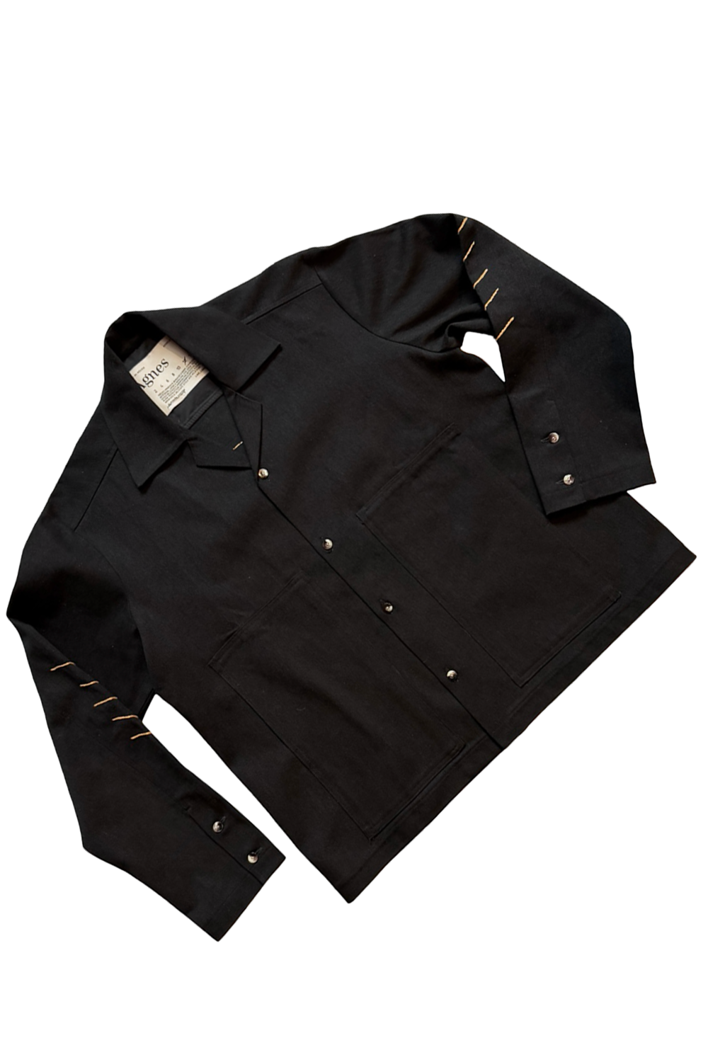 Black Orange Eagle Jacket