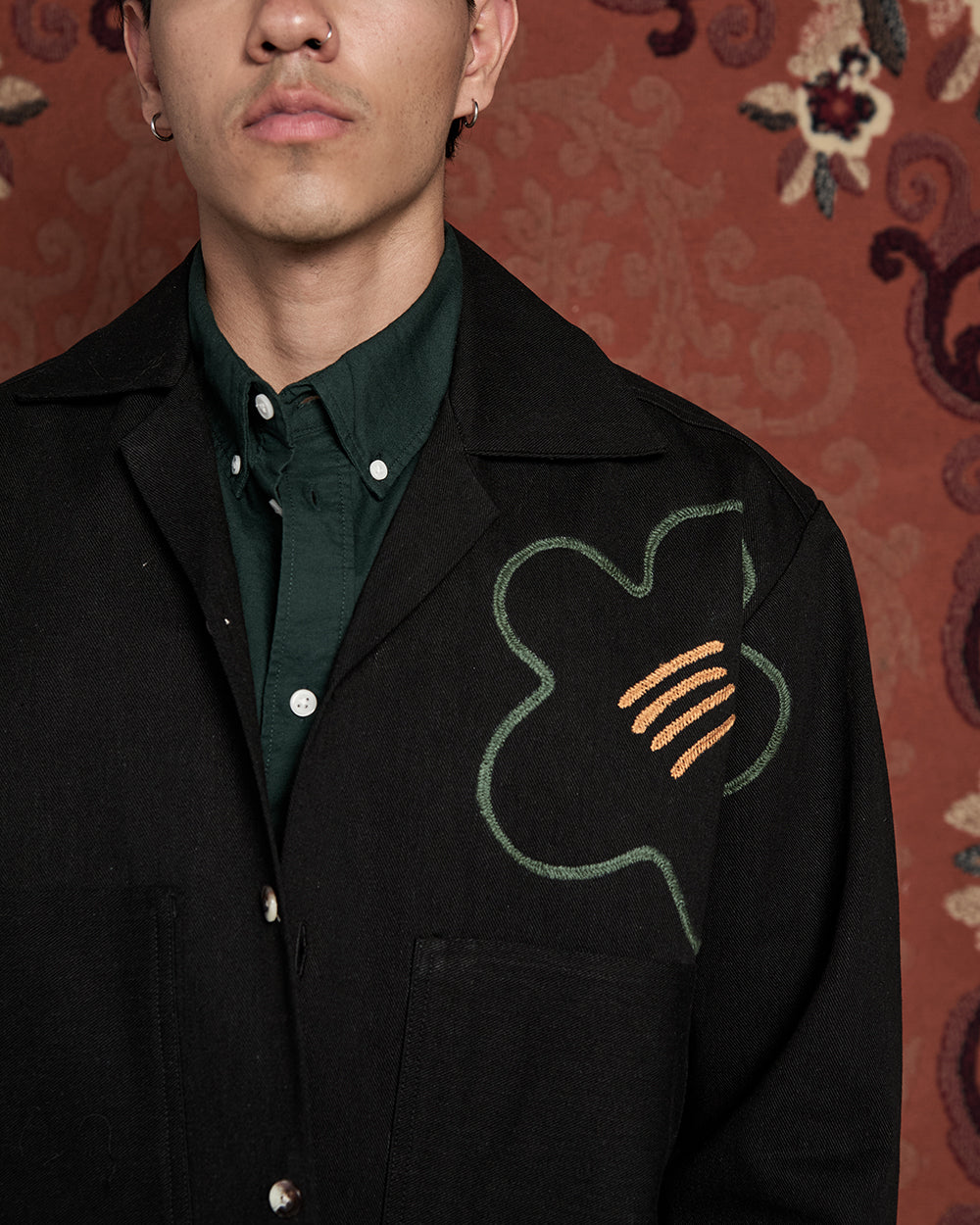 Jacket Gardenia Negro