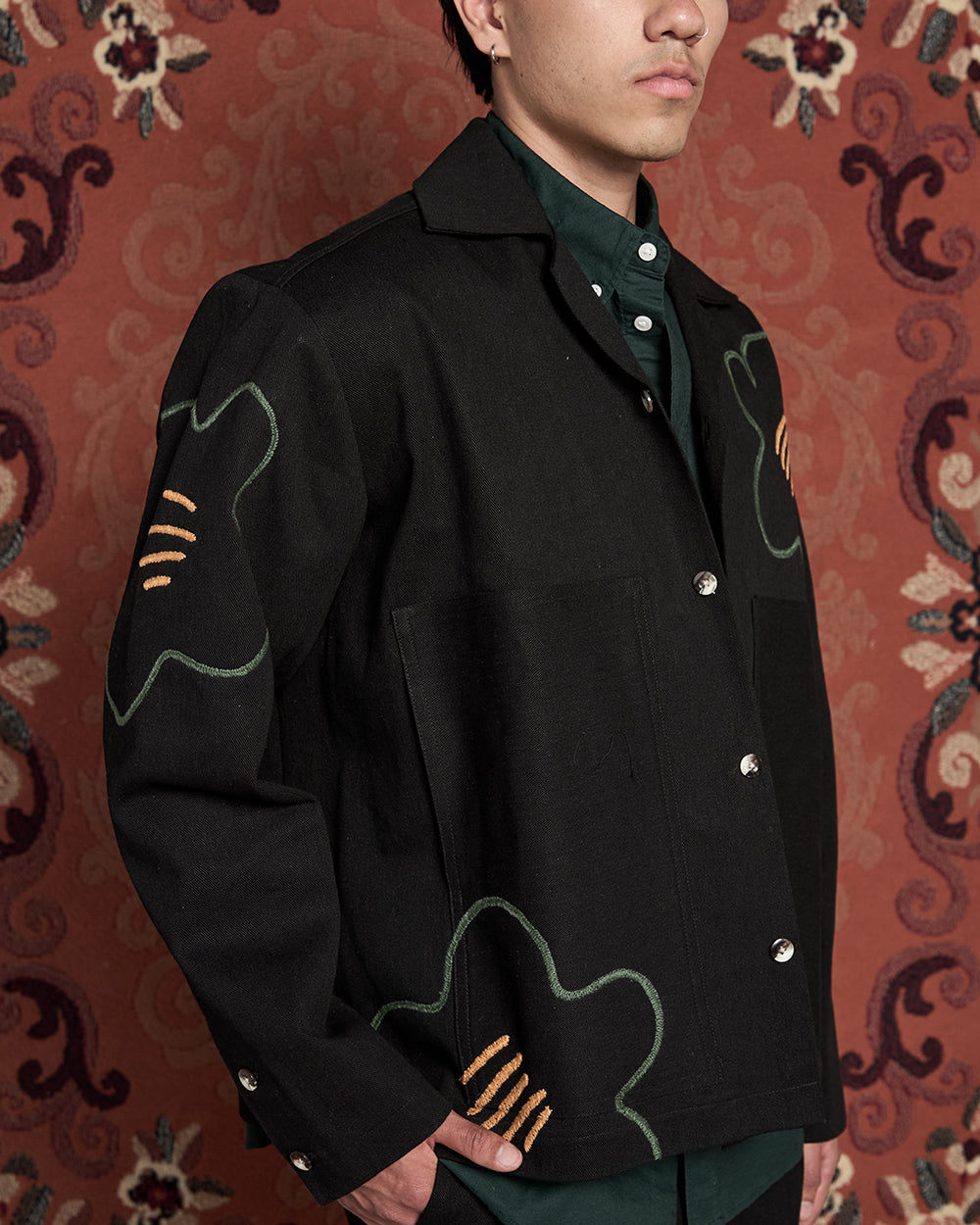 Jacket Gardenia Negro