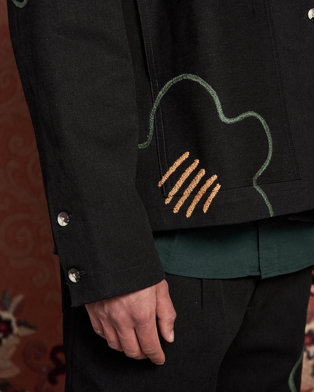 Jacket Gardenia Negro