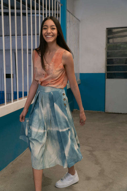 Falda Añil