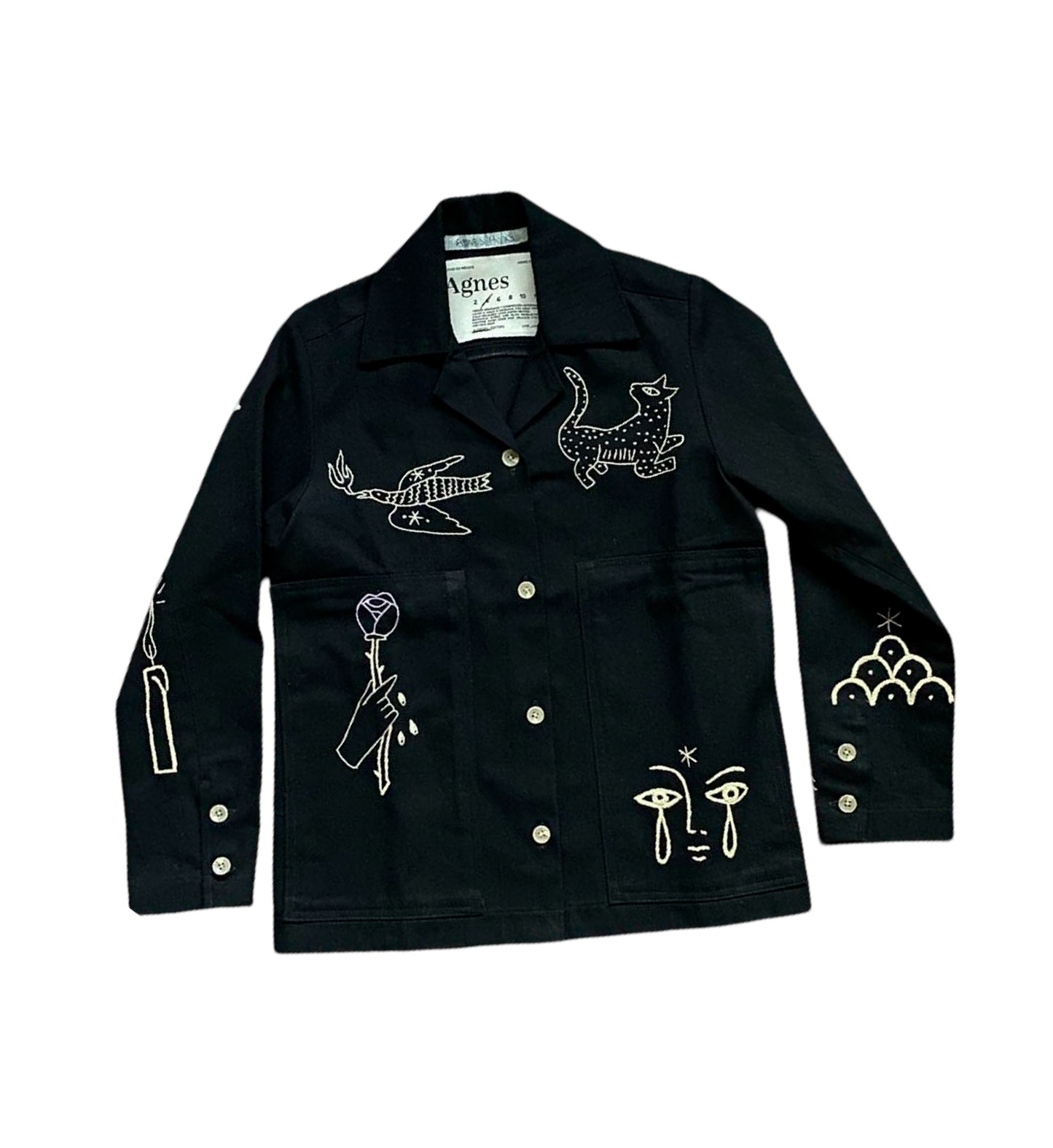 Jacket H Agnes Negro